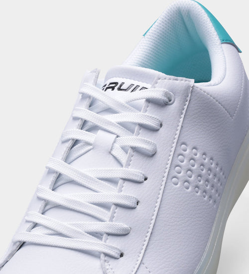 PAR-PEAK GOLF SHOES - WHITE/TEAL