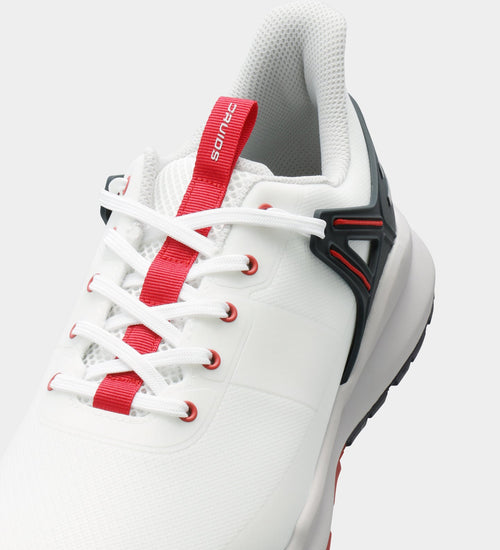 REBEL GOLF SHOES - NAVY/RED