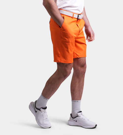 CLIMA GOLF SHORTS - ORANGE