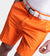 CLIMA GOLF SHORTS - ORANGE