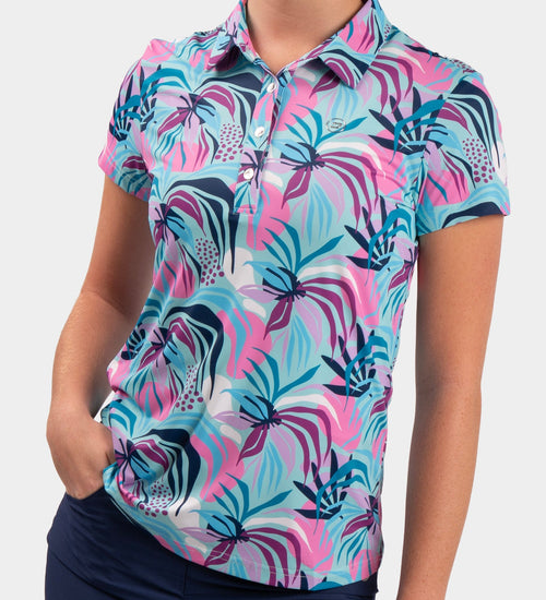 LADIES TROPIC POLO - MINT