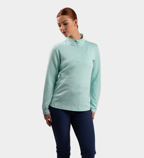 LADIES ULTRA BLEND MIDLAYER - MINT