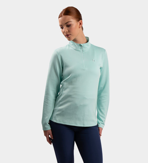 LADIES ULTRA BLEND MIDLAYER - MINT