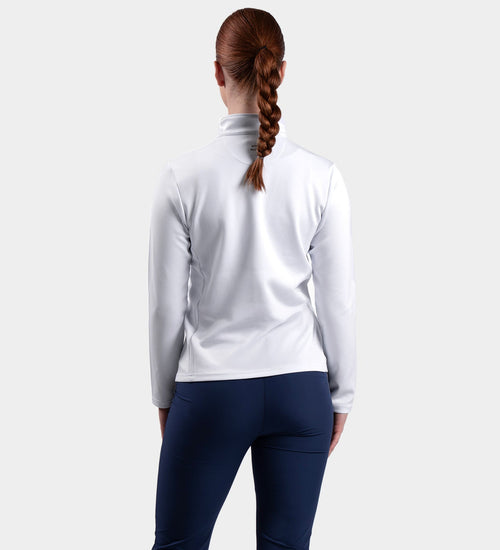 LADIES ULTRA BLEND MIDLAYER - WHITE