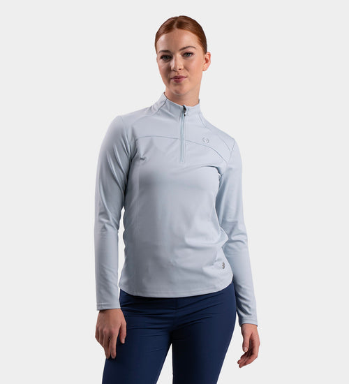 LADIES BIRDIE MIDLAYER - BLUE