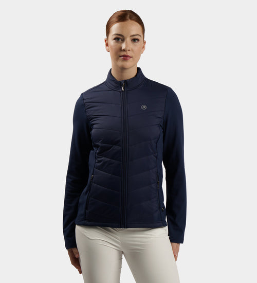 LADIES PANAMA JACKET - NAVY
