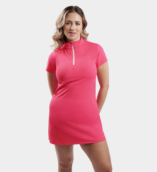 LADIES PRISM DRESS - PINK
