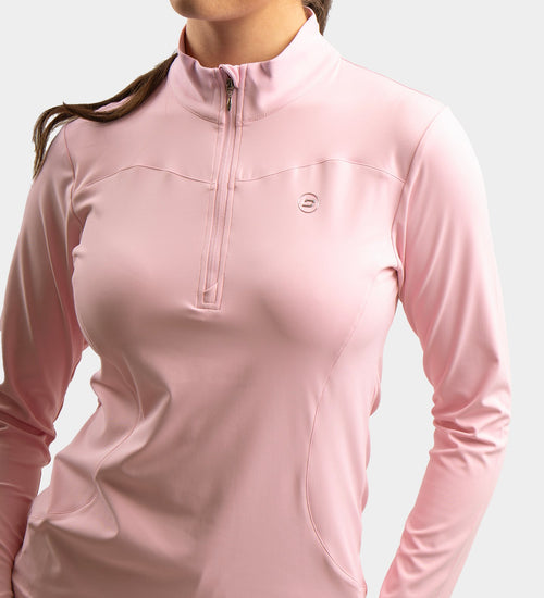 LADIES HEART MIDLAYER - PINK