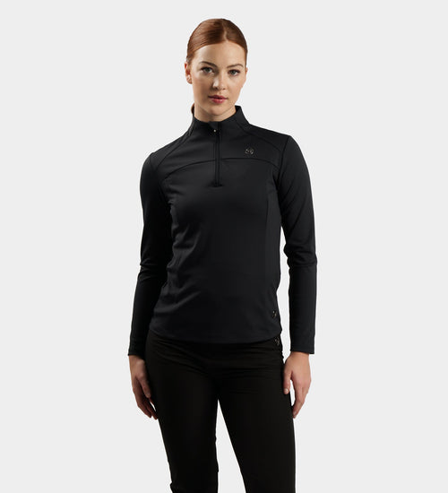 LADIES BIRDIE MIDLAYER - BLACK