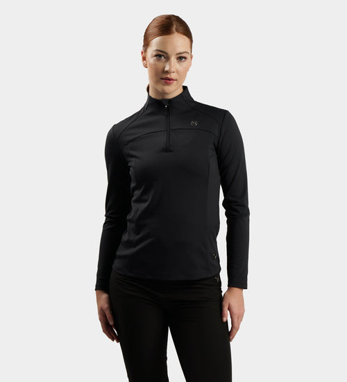 LADIES BIRDIE MIDLAYER - BLACK