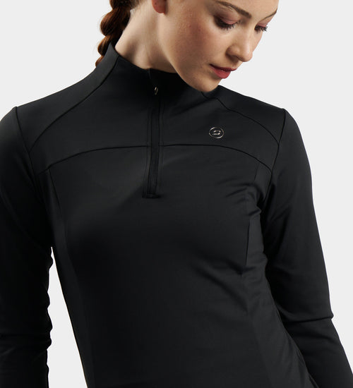 LADIES BIRDIE MIDLAYER - BLACK