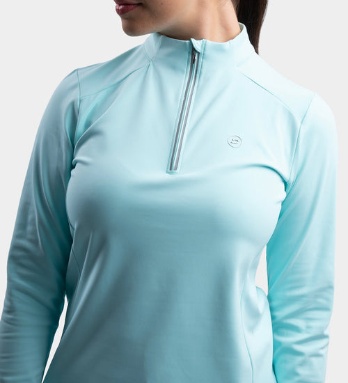 LADIES GALACTIC MIDLAYER - MINT