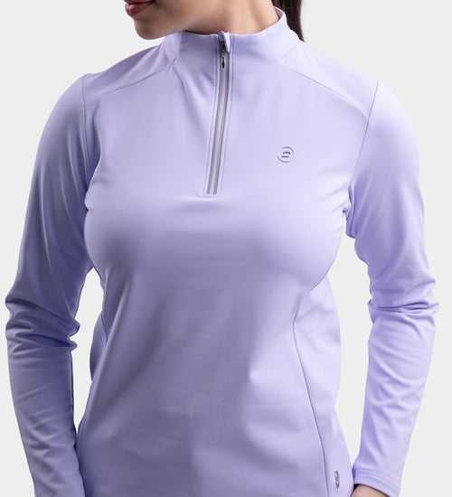 LADIES GALACTIC MIDLAYER - LAVENDER