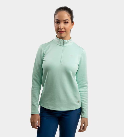 LADIES FAIRWAY FLEX MIDLAYER - MINT