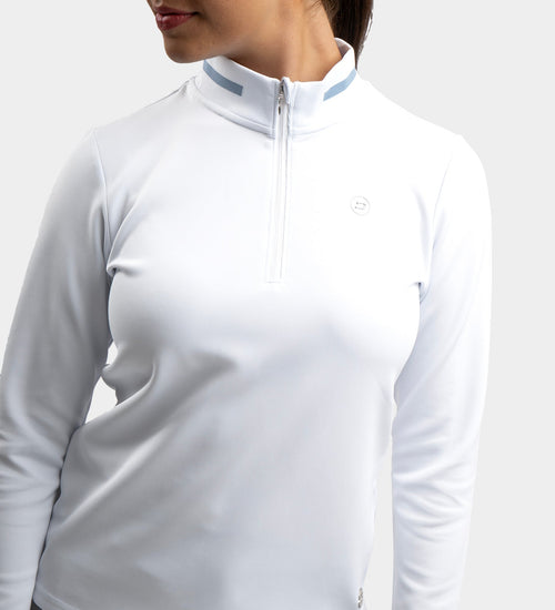 LADIES FAIRWAY FLEX MIDLAYER - WHITE