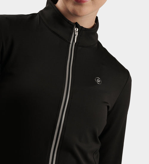 LADIES ARCHER JACKET - BLACK