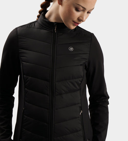 LADIES PANAMA JACKET - BLACK