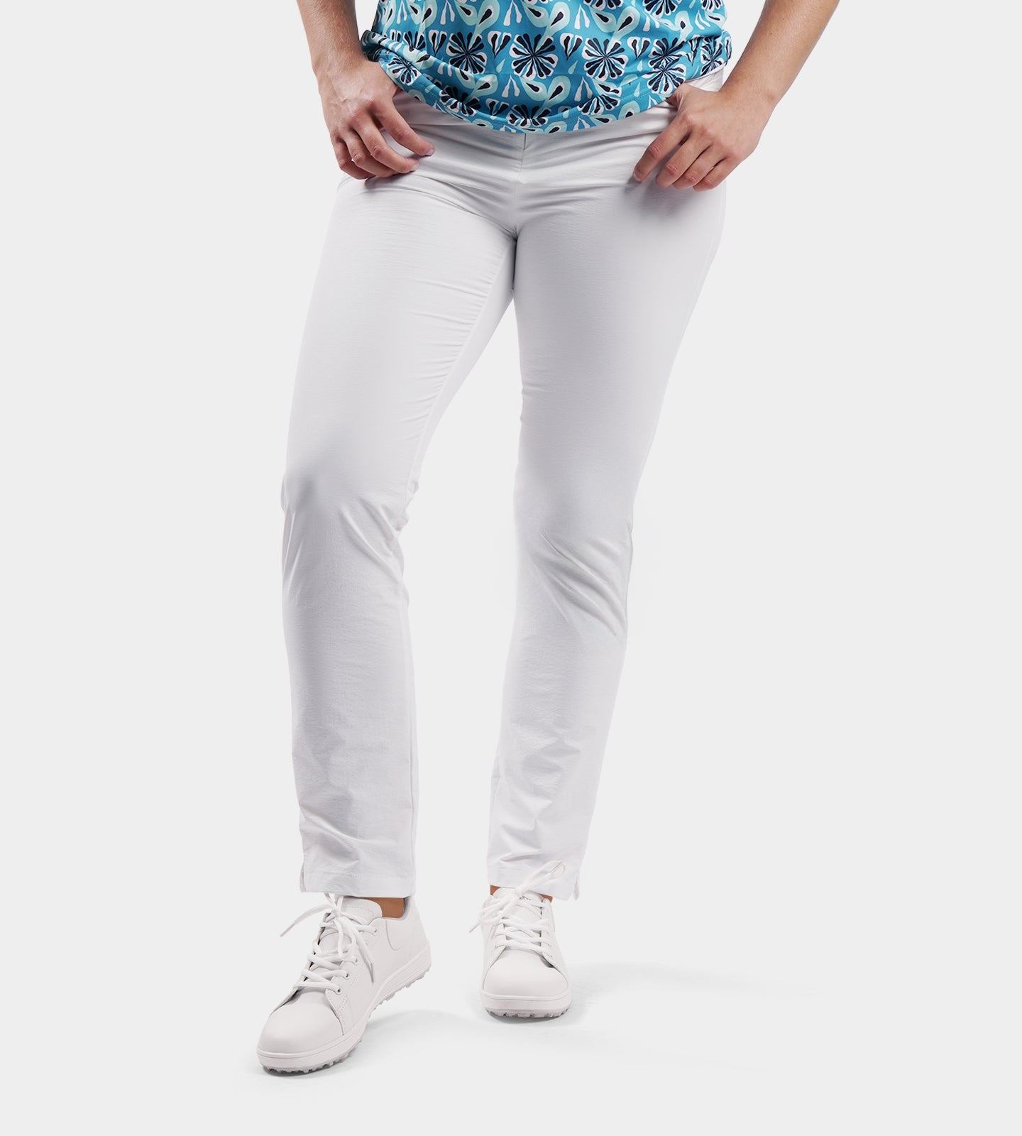 LADIES SUPREME TROUSERS - WHITE