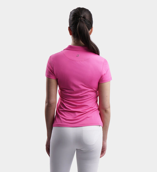 LADIES CLUBHOUSE POLO - PINK