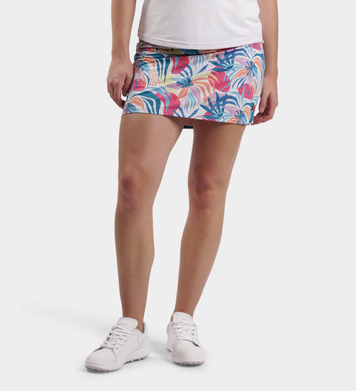 LADIES POCKET SKORTS - TROPIC WHITE