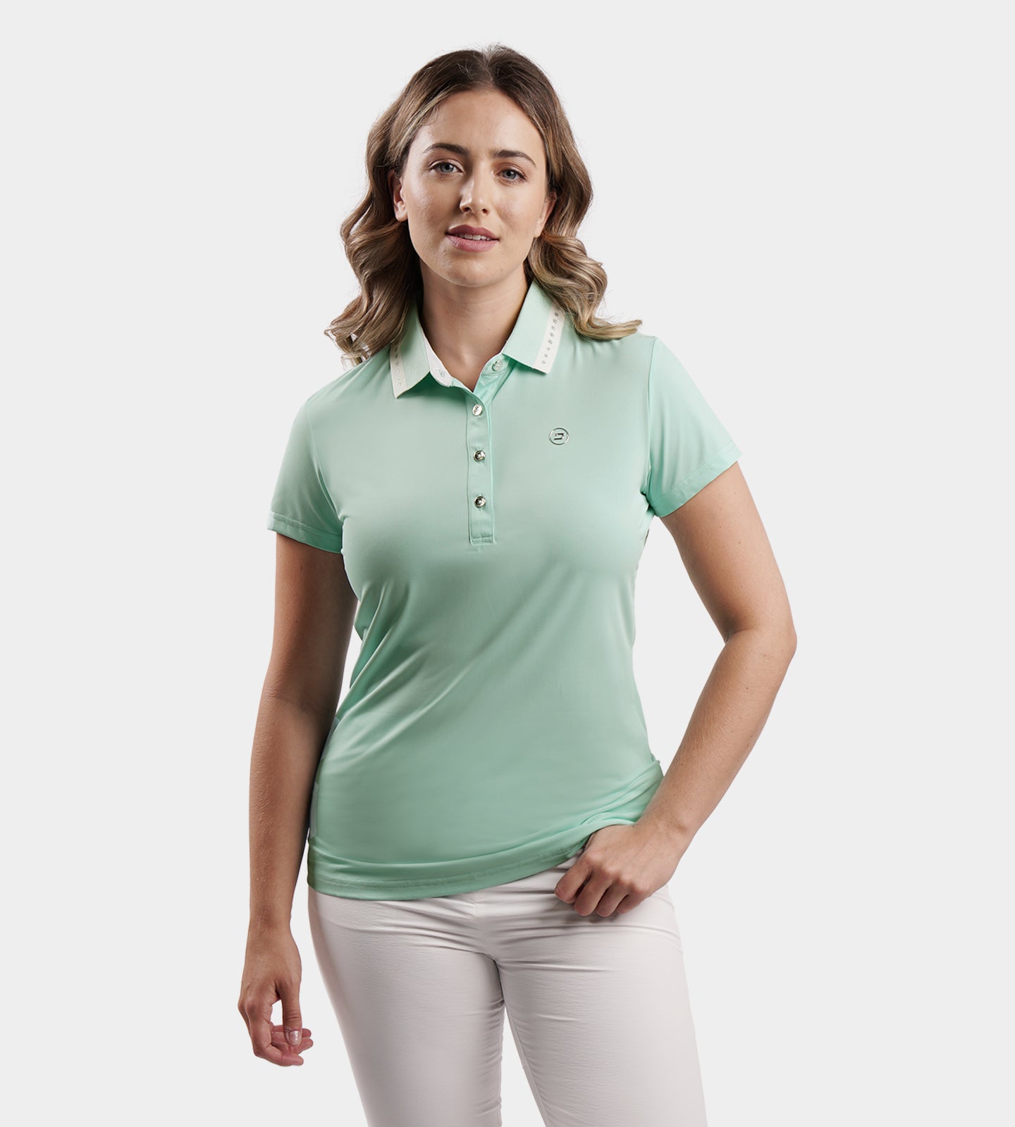 LADIES COUTURE POLO - TEAL