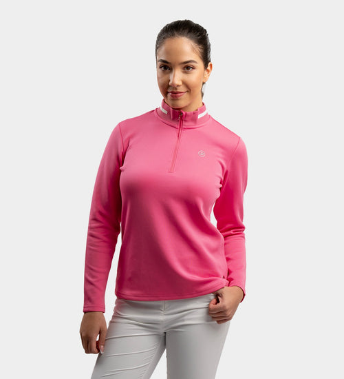 LADIES FAIRWAY FLEX MIDLAYER - PINK