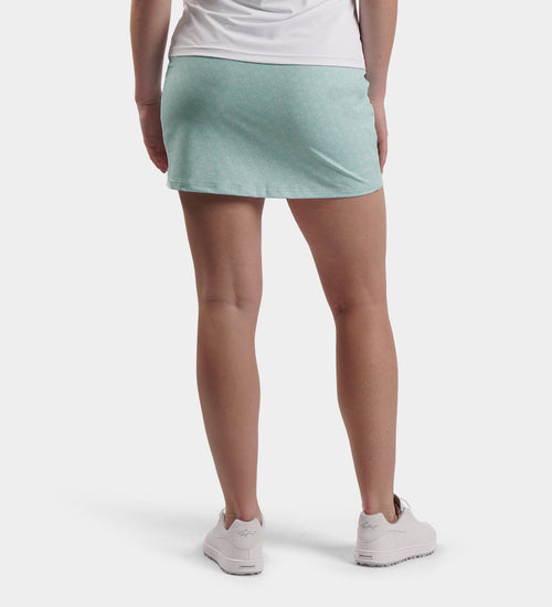 LADIES POCKET SKORTS - PETAL MINT