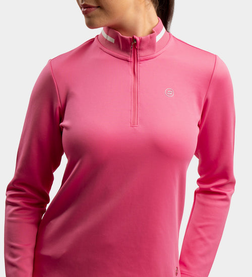 LADIES FAIRWAY FLEX MIDLAYER - PINK
