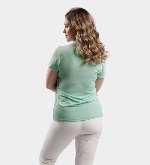 LADIES COUTURE POLO - TEAL