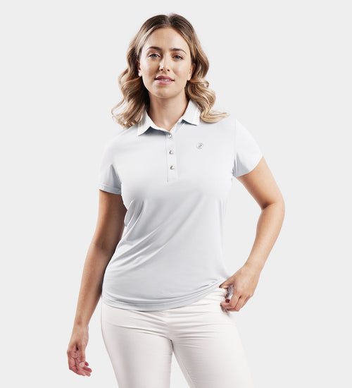 LADIES COUTURE POLO - BLUE