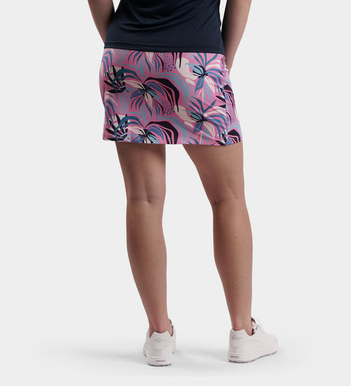 LADIES POCKET SKORTS - TROPIC PINK