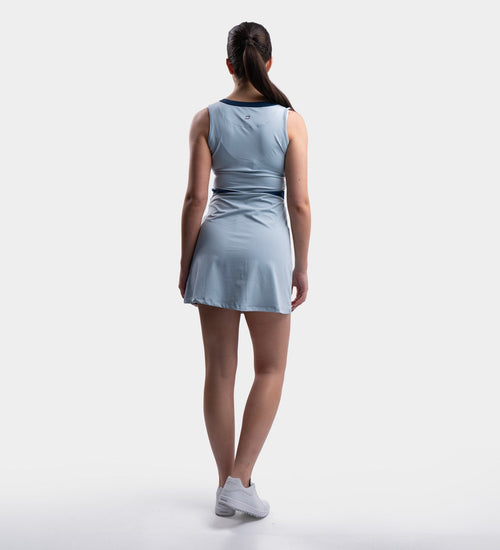 LADIES BELLA DRESS - BLUE/NAVY