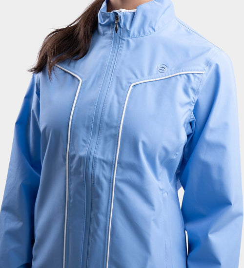 LADIES ESCAPADE RAIN JACKET - BLUE