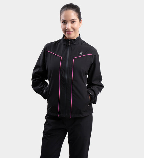 LADIES ESCAPADE RAIN JACKET - BLACK