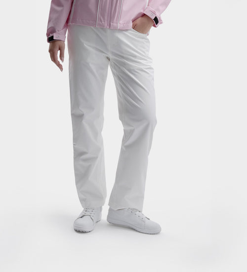 LADIES INFINITE RAIN TROUSERS - WHITE
