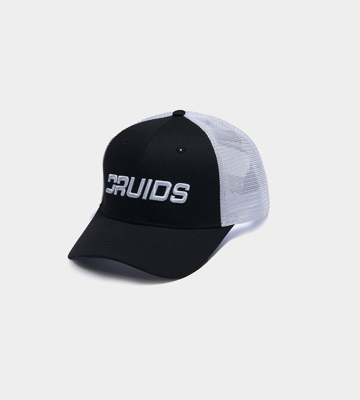 KIDS PLAYERS CAP - BLACK / WHITE