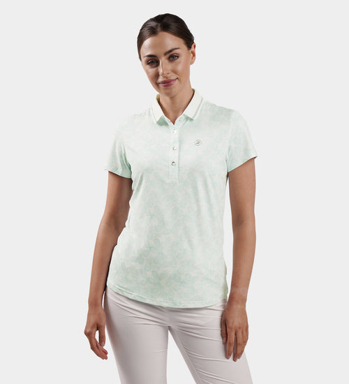 LADIES PINEAPPLE POLO - MINT