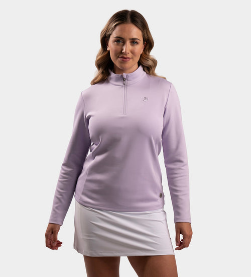 LADIES ULTRA BLEND MIDLAYER - LAVENDER