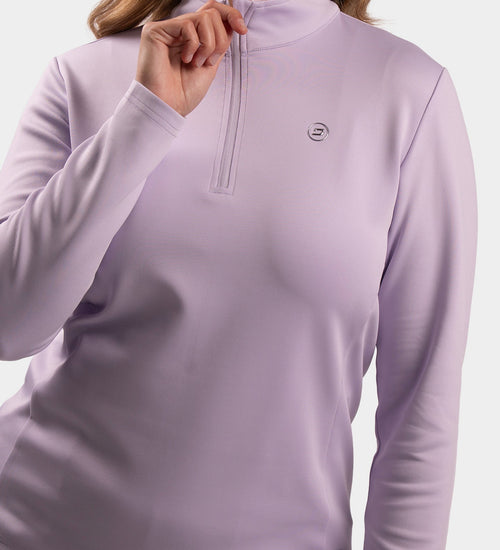 LADIES ULTRA BLEND MIDLAYER - LAVENDAR