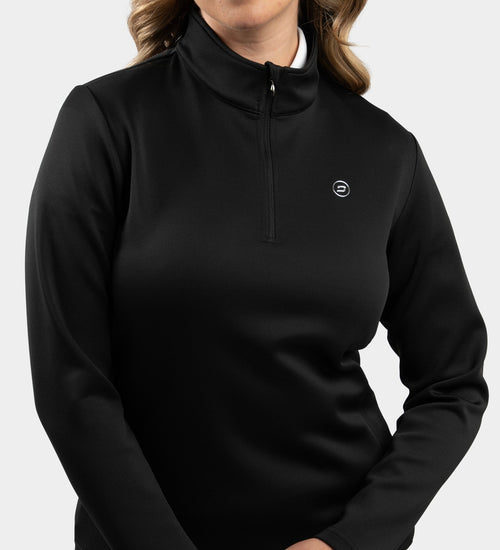 LADIES ULTRA BLEND MIDLAYER - BLACK