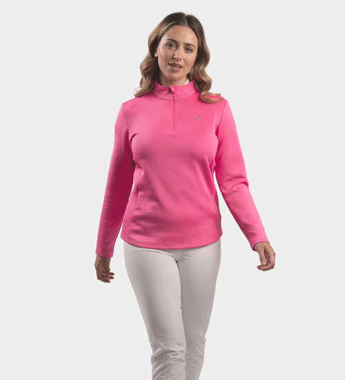 LADIES ULTRA BLEND MIDLAYER - PINK