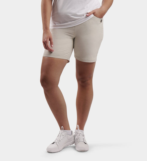 LADIES SUPREME SHORTS - STONE