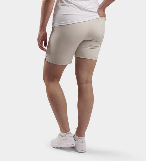 LADIES SUPREME SHORTS - STONE