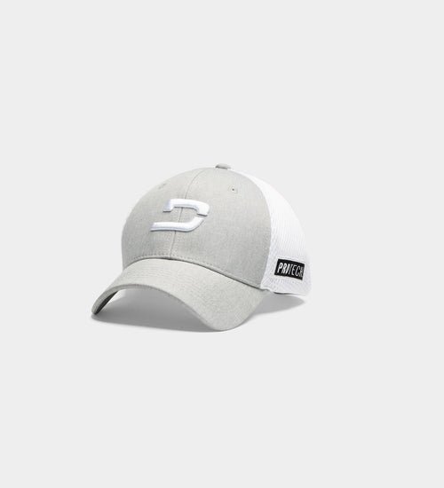 KIDS PRO TECH STEALTH CAP - GREY/WHITE