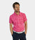 ABSTRACT FLORAL POLO - PINK