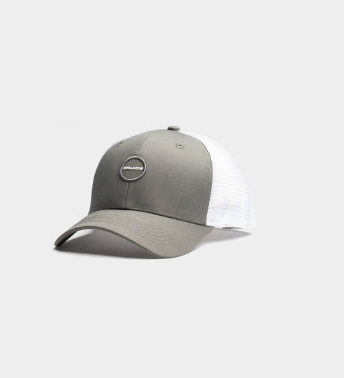 KIDS PLAYERS D BADGE CAP - GREY/WHITE