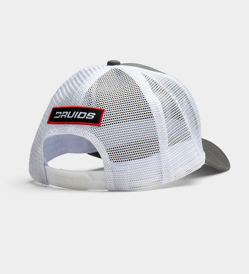 PLAYERS D BADGE CAP - GREY / WHITE
