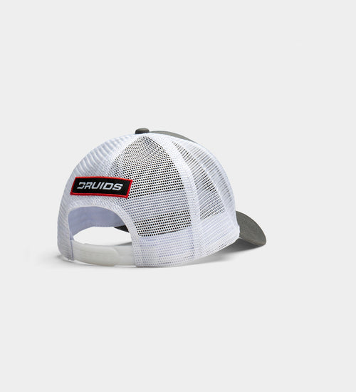 KIDS PLAYERS D BADGE CAP - GREY/WHITE