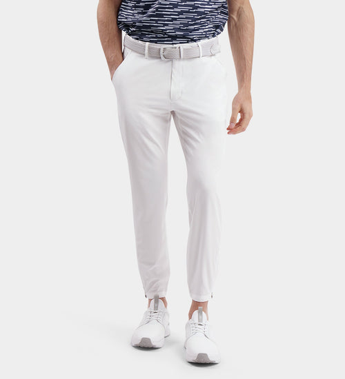 MEN'S GOLF JOGGERS - WHITE