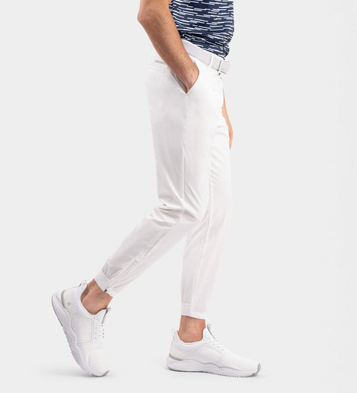 MEN'S GOLF JOGGERS - WHITE